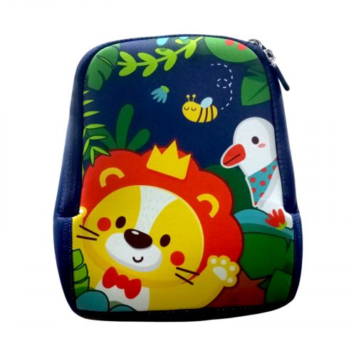 Рюкзак одне відділення, 26 см, в пакеті (ТЕМНО-СИНІЙ)