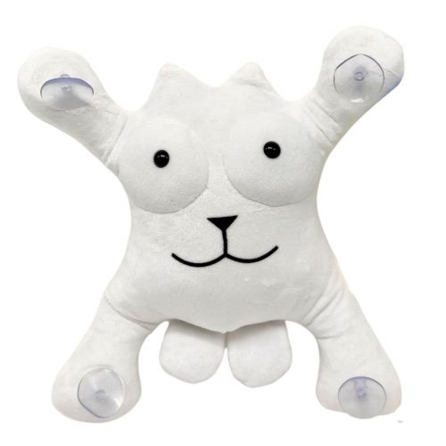 Іграшка на присосках "Кіт Саймон", БІЛИЙ