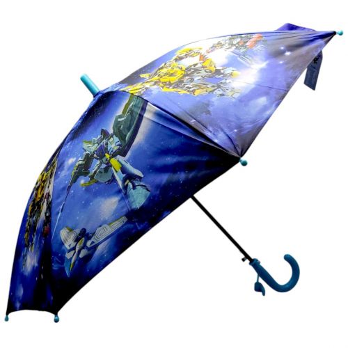 Дитяча парасолька ТРАНСФОРМЕРИ (БЛАКИТНИЙ ВИД 2)