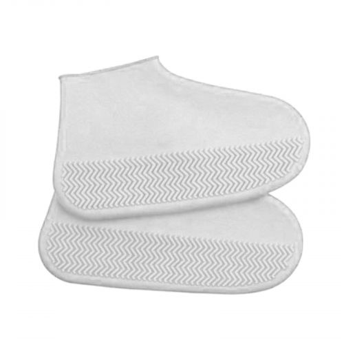 Бахіли на взуття водостійкі, (розмір S 26-34) (силікон) (БІЛІ)