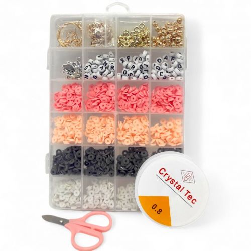 Набір бісеру (ножиці та волосінь у комплекті)