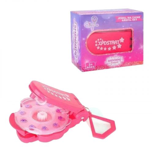 Прикраси для волосся 12 дисків зі стразами, в коробці