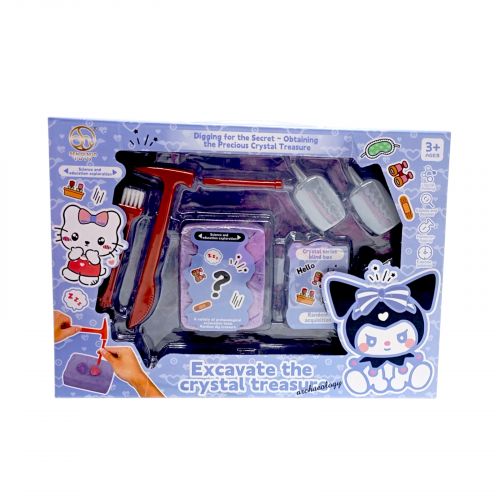 Розкопки "Аніме Санріо" інструменти, гіпсовий брикет, в коробці