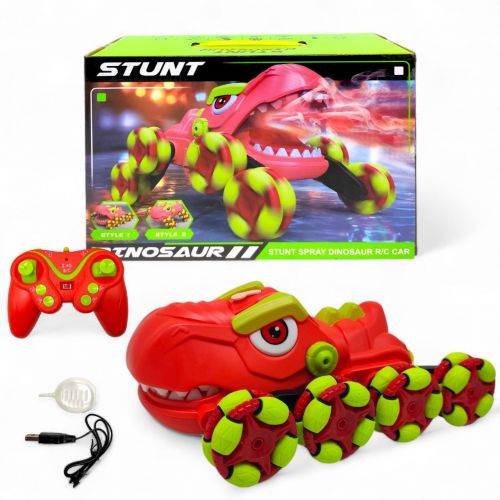 Машина на радіокеруванні "Трюкач-динозавр" (ЧЕРВОНИЙ)