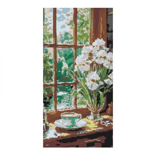 Алмазна мозаїка/вишивка Кавова гармонія 40*80 см