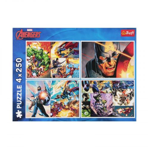 Пазли - (4х250 елм.) - "Героїчні дні"/Trefl