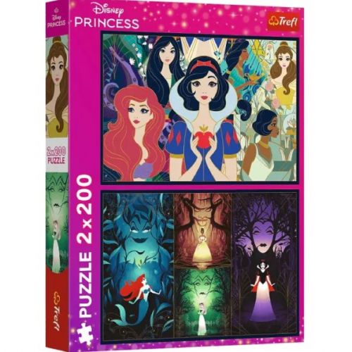 Пазли - (2х200 ел) - "Чарівні принцеси"