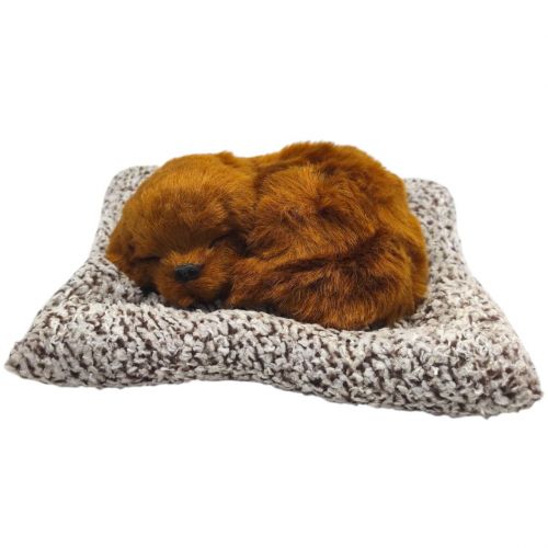 Іграшка "Песик на килимку" (КОРИЧНЕВА)