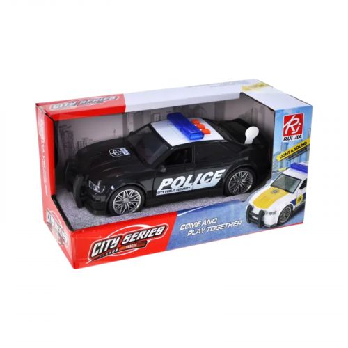 Машина інерційна "Поліція" озвучена, зі світлом, в коробці р.22x10x11,8 см