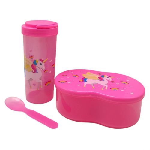 Набір посуду (Ланч бокс + пляшка)