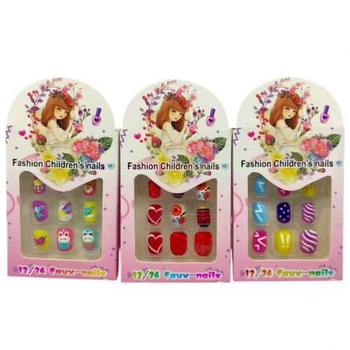 Аксесуари для дівчат (накладні нігті, з ефектом 3Д)