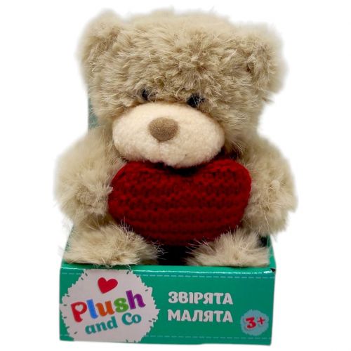 М'яка іграшка "Plush and Co. ВЕДМЕДИК" (БЕЖЕВИЙ) 12 см