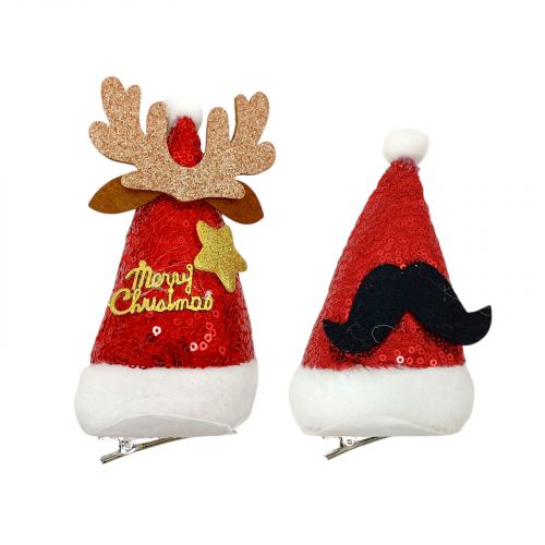 Новорічні шпильки Ковпачок 15 см., 2 види