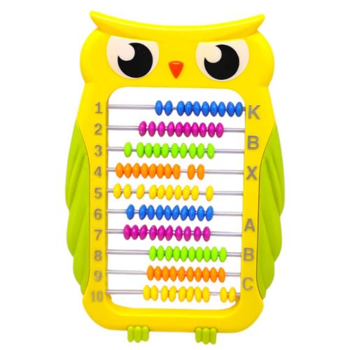 Рахівничка дитяча СОВА (ЖОВТА)