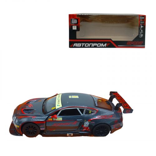 Машина мет. 1:32 "Bentley Continental GT3", батар., світ., звук, відкр. двері