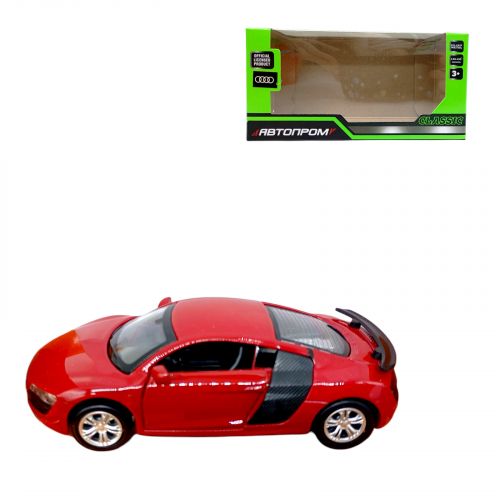 Машинка "Audi R8 GT" з серії "Автопром", (БОРДО)