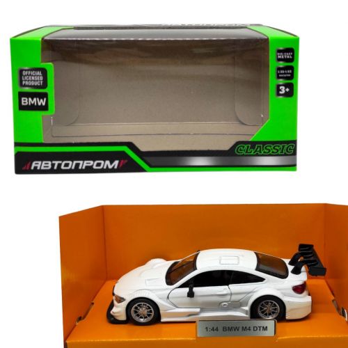 Машинка металева "АВТОПРОМ BMW M4 DTM" (БІЛА)
