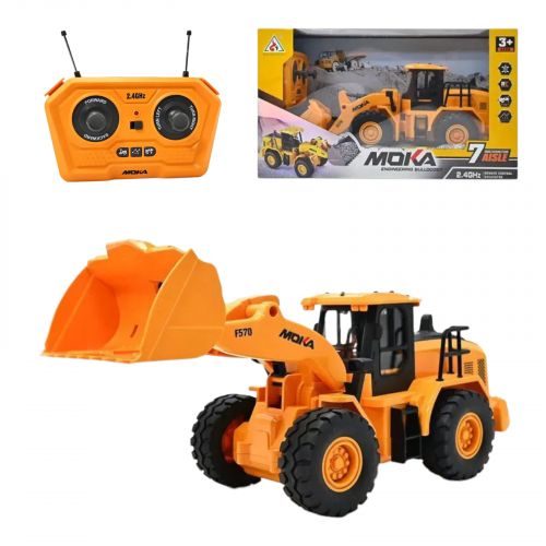 Екскаватор на радіокеруванні “Екскаватор”, гумові колеса, акум. 3.7V, пульт 2.4Ghz, USB-кабель, в коробці