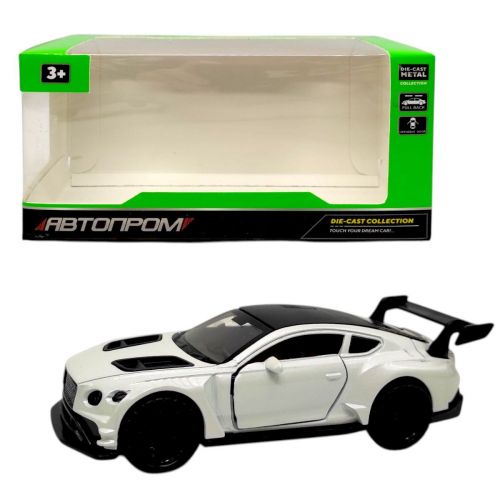 Машинка металева "АВТОПРОМ. BENTLY" (БІЛА)