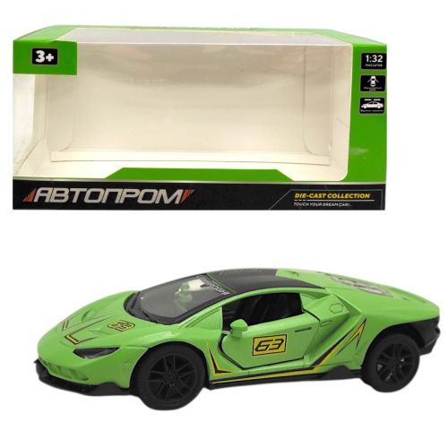 Машинка металева "АВТОПРОМ LAMBO" (ЗЕЛЕНА)