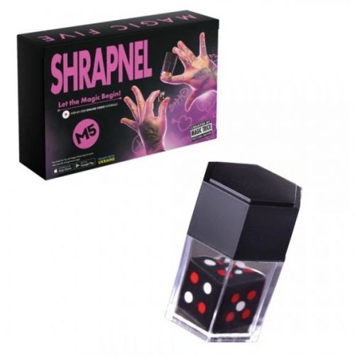 Пристрій для демонстрації фокусів і трюків в ігровій формі "Magic Five – Shrapnel"