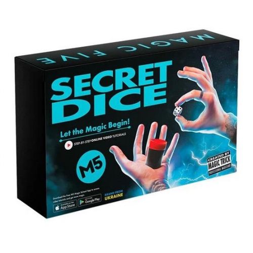 Пристрій для демонстрації фокусів і трюків в ігровій формі "Magic Five – Secret Dice"