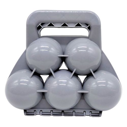 Сніжколіп  5 сніжок, у сітці (СІРИЙ)