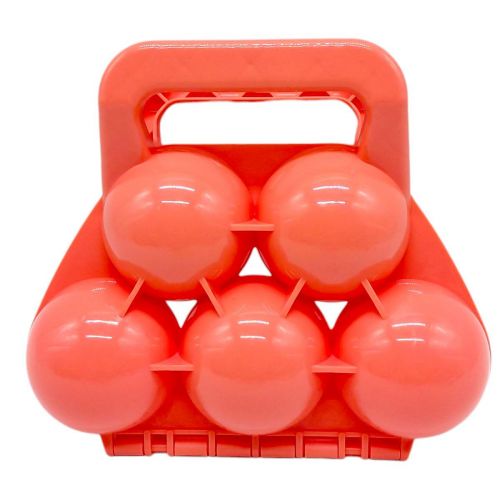 Сніжколіп  5 сніжок, у сітці (РОЖЕВИЙ)