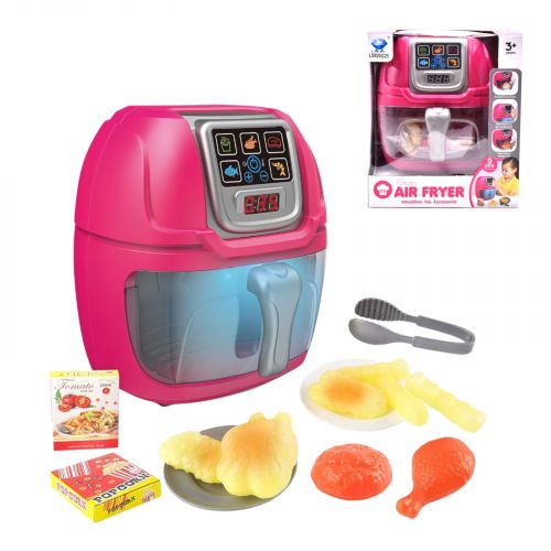 Фритюрниця з продуктами батар.муз.світ.їжа змінює колір,кор.23*16,8*20 cv/