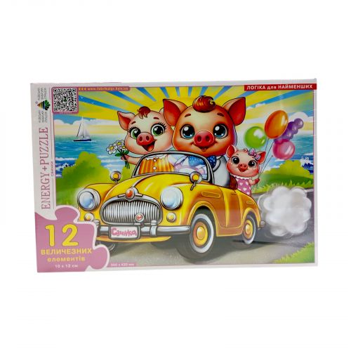 Гра-пазл 12 Свинки