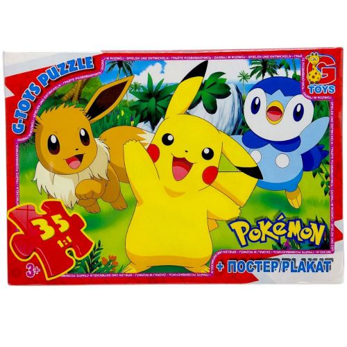 Пазли із серії "Покемони", 35 ел