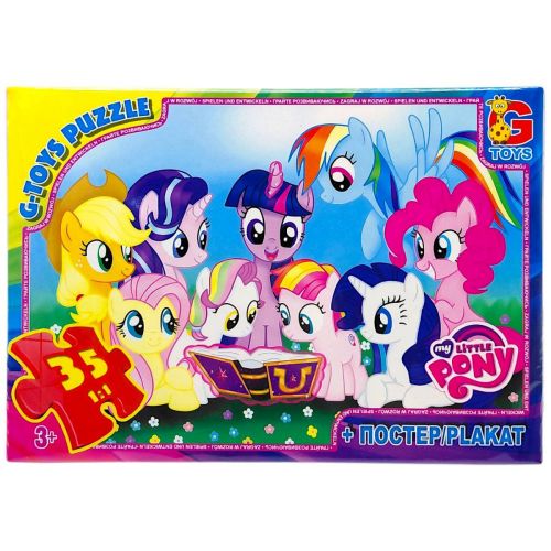 Пазли із серії "My little PONY / Моя маленька поні", 35 ел