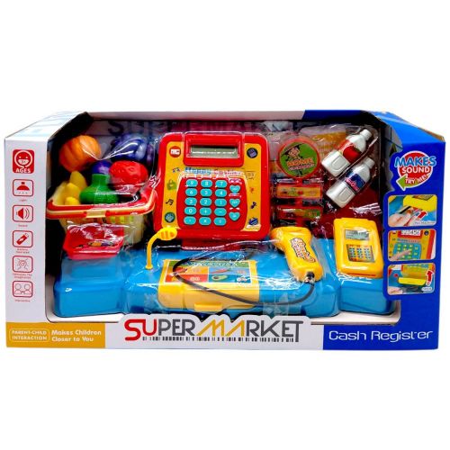 Касовий апарат "Супермаркет" (БЛАКИТНИЙ)