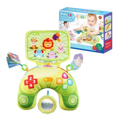 Дитяча подушка в коробці (зелена)