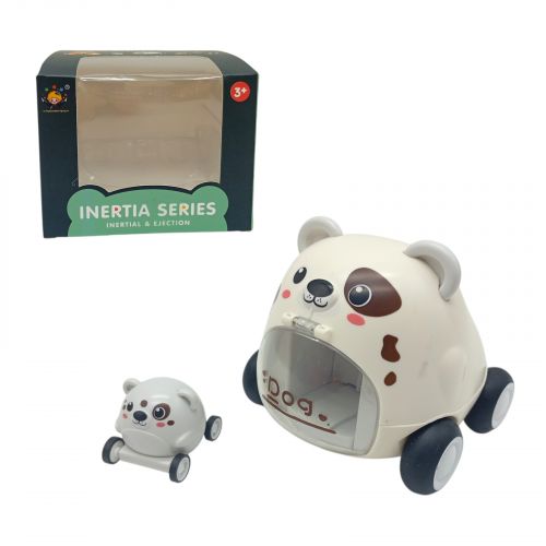 Трек машина, з малою машинкою (СОБАЧКА)