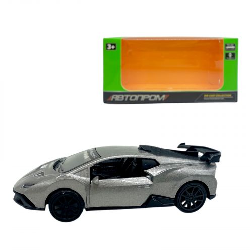 МАШИНА. АВТОПРОМ 1:39 LAMBORGHINI (СІРА)