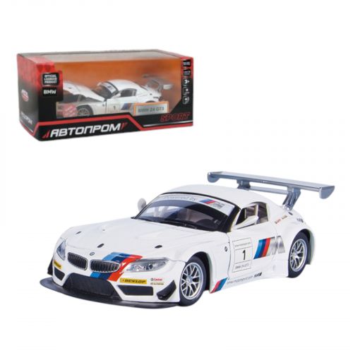 Машина мет. 1:32 BMW Z4 GT3, капот,батар.,світло,звук,відкр.двері,кор. 18*9*8см