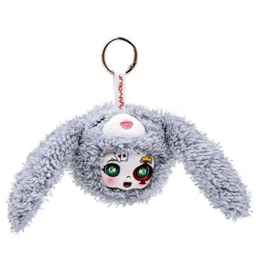 Іграшка-брелок мʼяконабивна "Кролик Хопс" серія Луна-парк, 9см.