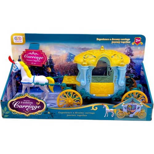 Ігровий набір "Карета з конем" в коробці