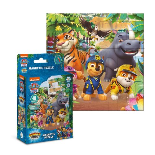 Магнітний пазл на 40 елементів «Джунглі»