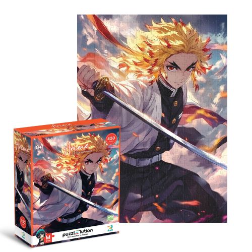 Пазл Hard-M «Полумʼяний воїн»