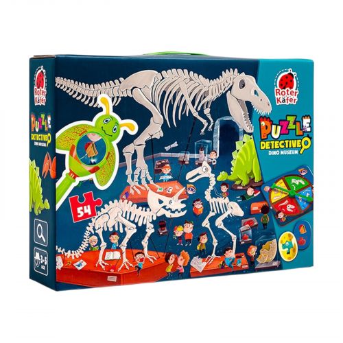 Гра настільна "Пазли-детективи. Музей динозаврів"