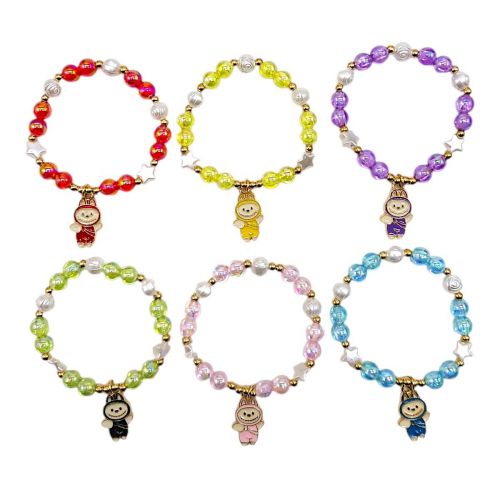 ДИТЯЧІ БРАСЛЕТИ НА РУКУ LABUBU (МІКС)