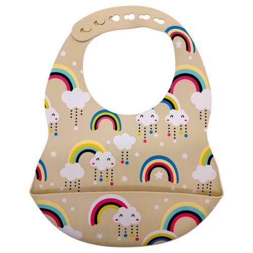 Слинявчик силіконовий (БЕЖЕВИЙ)