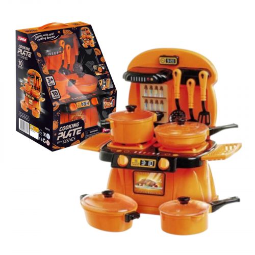 Набір "Cooking Plate with Dishes" помаранчевий