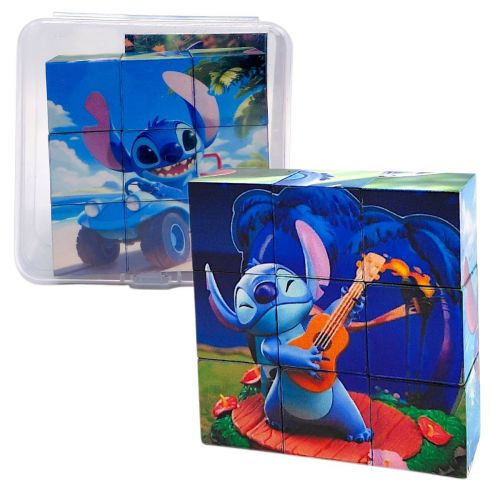 Магнітні кубики "Стіч" (6 зображень, 9 кубиків, розмір картинки 75х75 мм)