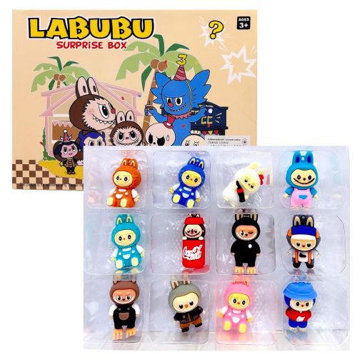 Ігровий набір (адвент календар) "Лабубу" сюрприз-бокс