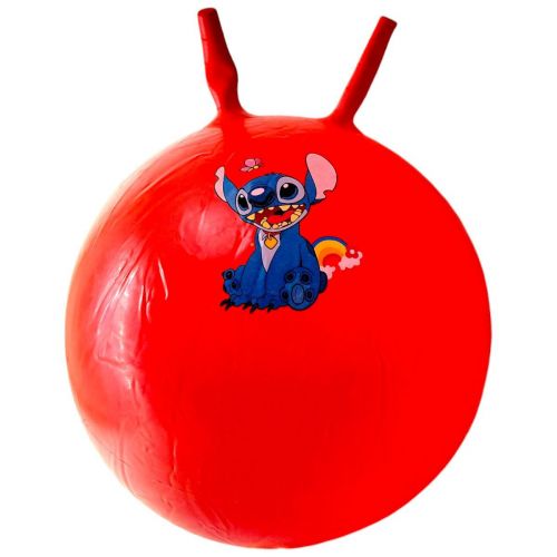 Мʼяч для фітнесу герой, діаметр 43 см (червоний)