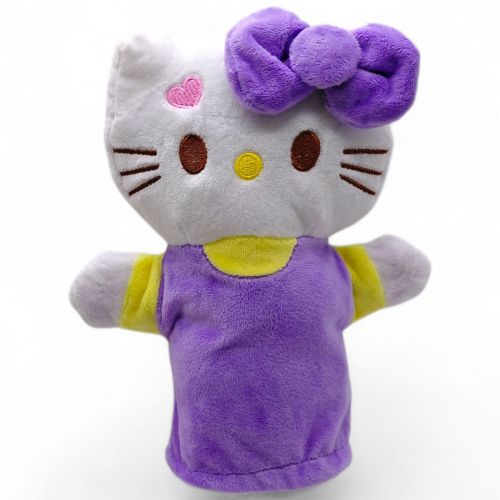 М'яка іграшка-рукавичка "Кітті" (бузкова)