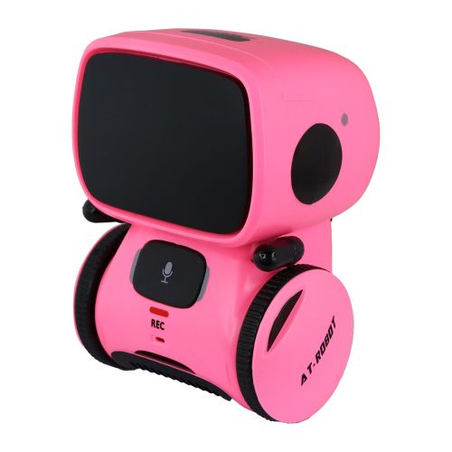 Інтерактивний робот з голосовим керуванням - AT-ROBOT (рожевий) укр